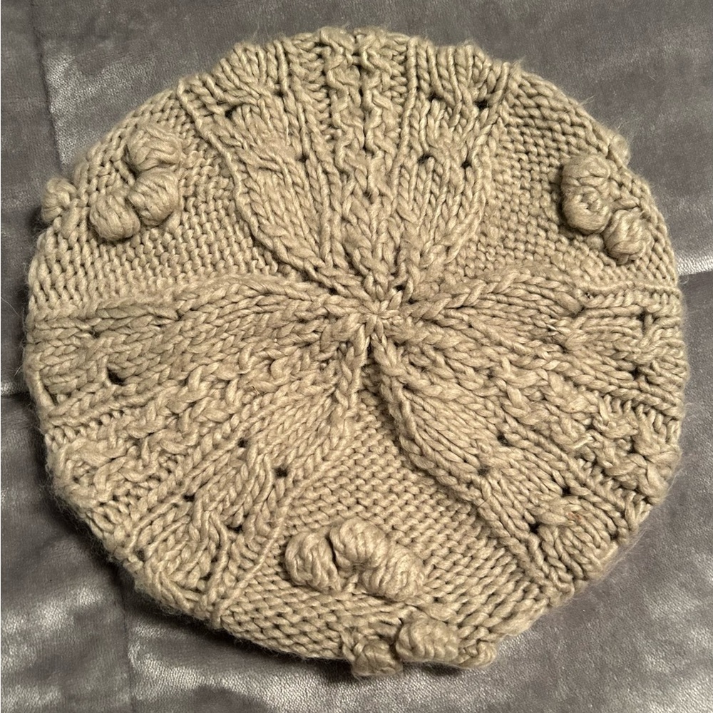 Ricki's Cozy Knit Beige Beanie